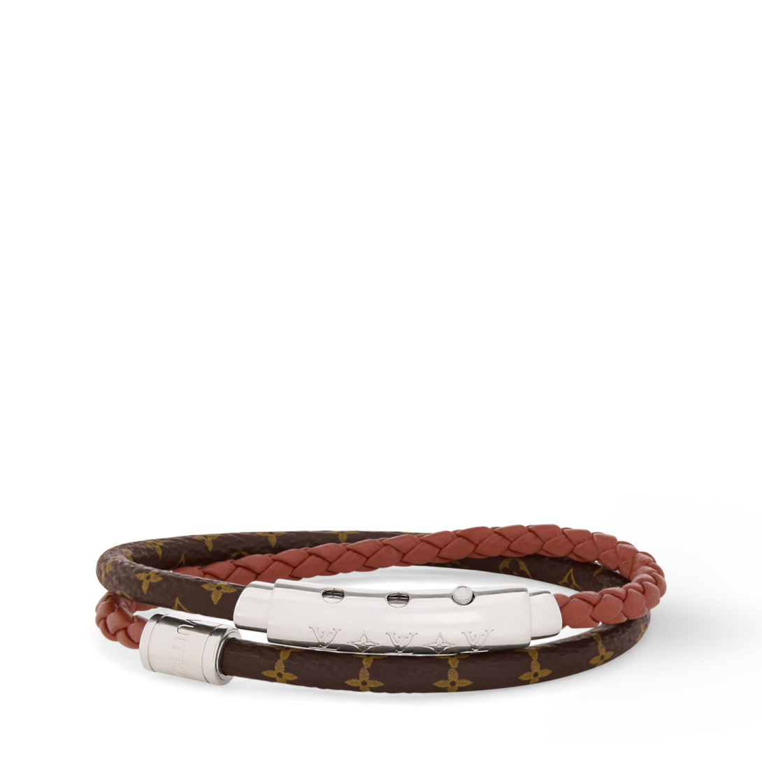 LV Double Spin Monogram Heritage Bracelet - Men - Fashion Jewelry